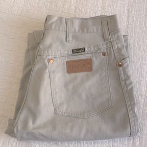 Vintage wrangler grey pants